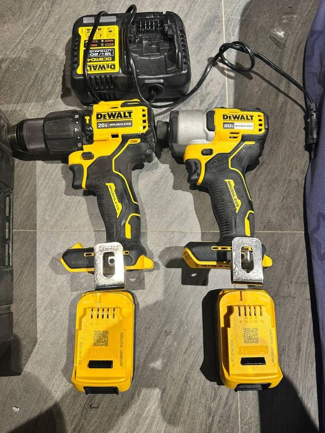 เช็ตคู่สว่านกระแทก+ไขควงกระแทก DeWalt แท้100%