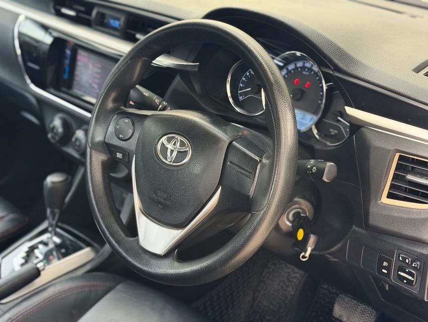 (แจ้งรหัสรถ :AVA6830) 🍊 Toyota Corolla Altis 1.8 E 2016 ใช้งานน้อย ไม่เคยติดแก๊ส รูปที่ 8