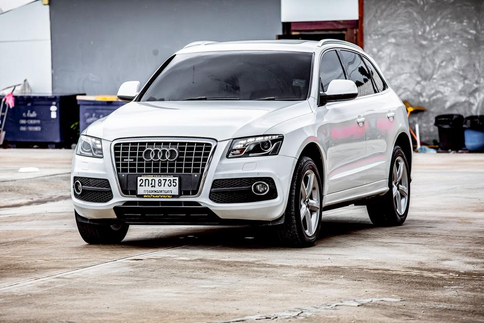 AUDI Q5 2.0T FSI Quattro ซันรูฟ สีขาว ปี 2012 
