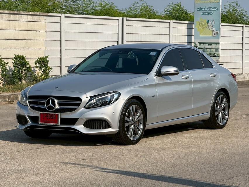 รหัสรถ PBG9999 Benz C350e Plug-in HYBRIDปี 2018  สีเงิน