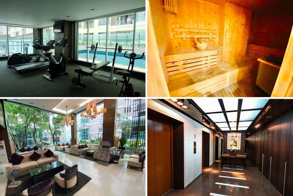 คอนโด ดิ แอดเดรส ปทุมวัน ใกล้ BTS ราชเทวี ห้องใหญ่ 70 ตารางเมตร 2 ห้องนอน 2 ห้องน้ำ ตกแต่งครบ 9