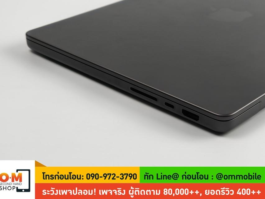 ขาย/แลก MacBook Pro 14inch M3 Pro (2023) 36/ 1TB/ CPU 12c/ GPU 18c ศูนย์ไทย ประกันศูนย์ 14/03/2025 สวยมาก ครบกล่อง เพียง 62,990 บาท 6