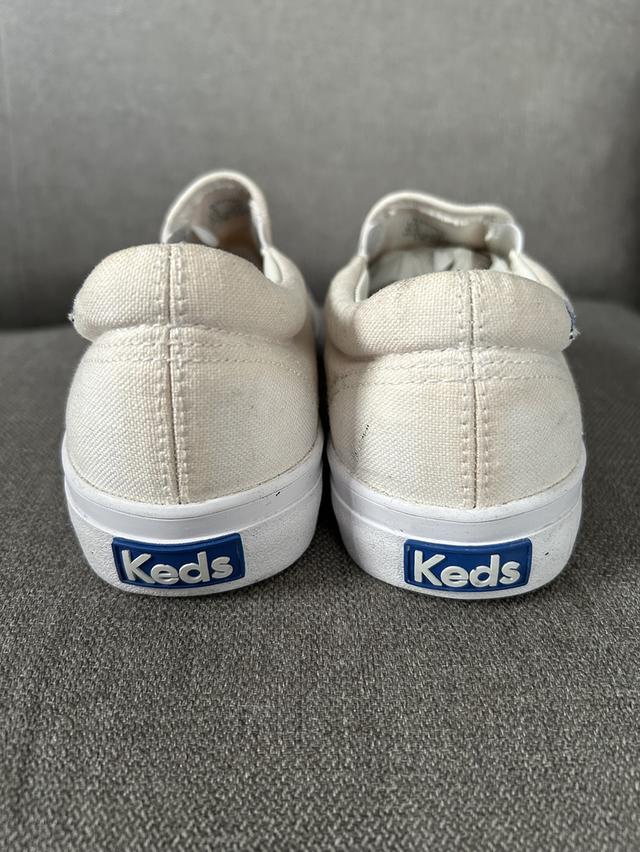 Keds White Canvas มือ 1 Size 6US รูปที่ 6
