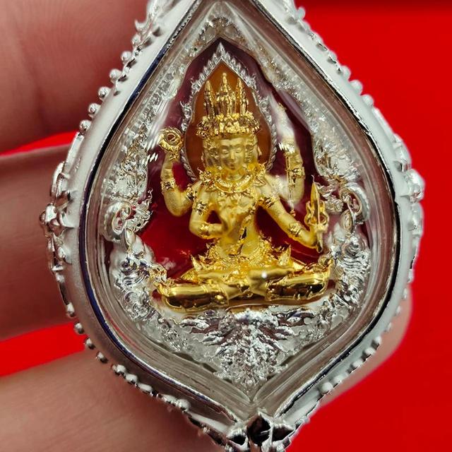 Phra Phrom Deva “Kochasan” Large Edition Amulet with Jewelry Waterproof Casing