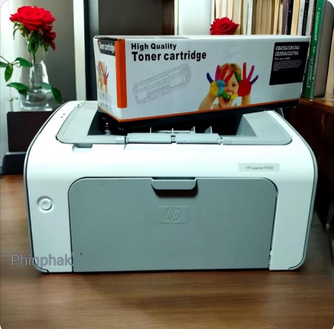 ปริ้นเตอร์ เลเซอร์ ขาวดำ HP1102 มือสองพร้อมใช้ รูปที่ 2