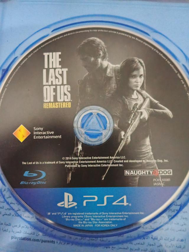 แผ่นเกม the last ofus