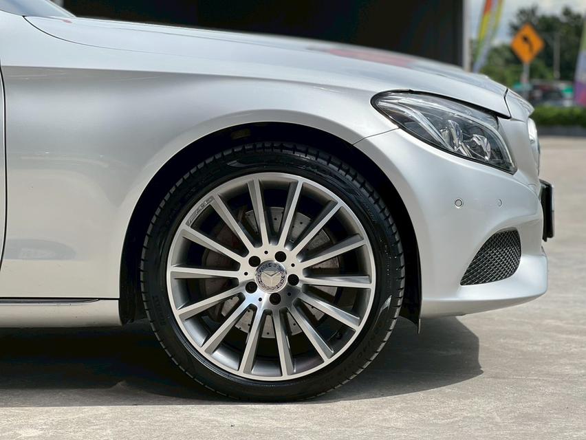 ปี 2016 #BENZ C-CLASS, #C350e AMG DYNAMIC โฉม W205 ปี14-23 สีเทา เบนซิน/ไฟฟ้า มือเดียวป้ายแดง 9