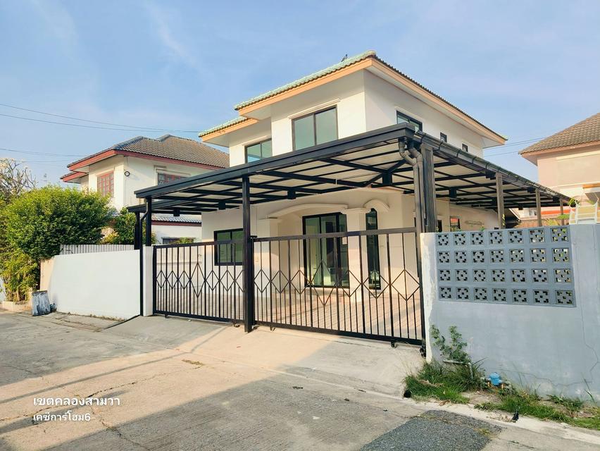 บ้านเดี่ยว หมู่บ้านเคซีการ์เด้นโฮม ถนนนิมิตใหม่40 เขตคลองสามวา กรุงเทพฯ 1