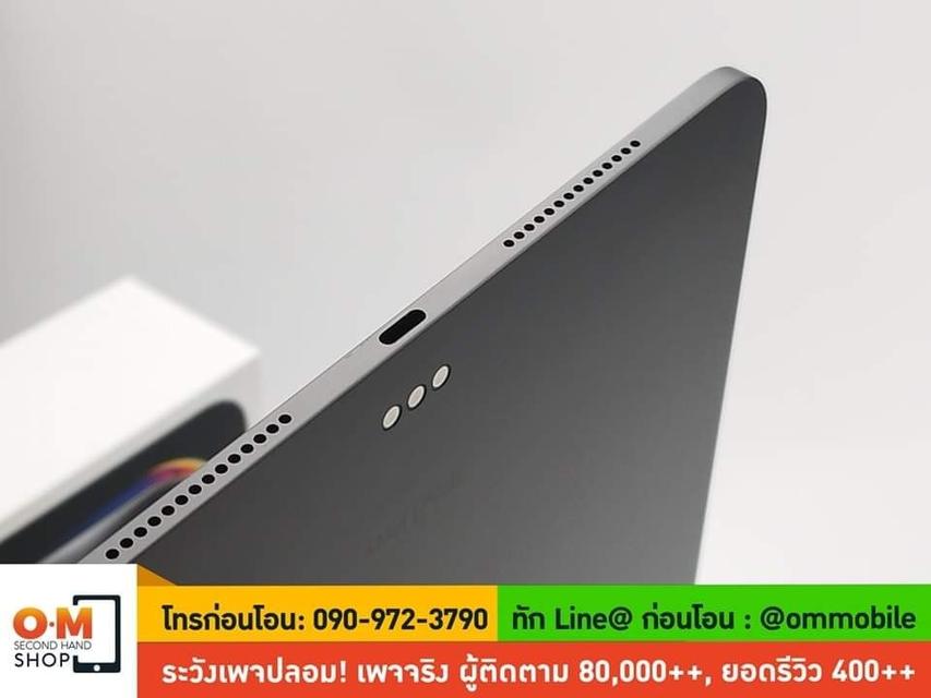 ขาย/แลก iPad Pro 11 M4 256GB Wifi Space Black ศูนย์ไทย สภาพสวยมาก ประกันศูนย์ยาว ครบกล่อง เพียง 30,990 บาท 2