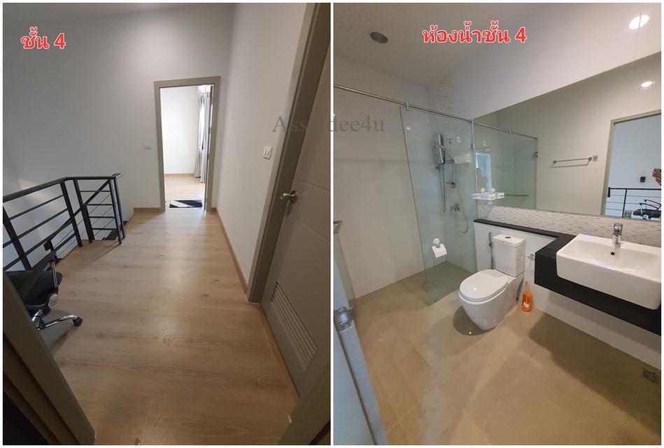 AT546 โฮมออฟฟิศเกษตรนวมินทร์ ให้เช่าทาวน์โฮม ออฟฟิศ​ 4 ชั้น พรีเมี่ยมเพลส10 เกษตร-นวมินทร์ รามอินทรา 6