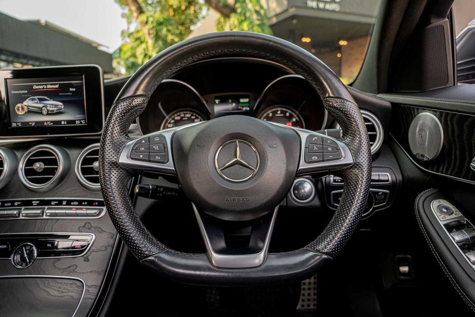 Mercedes-Benz C350e AMG Plug-in Hybrid ปี2017 📌[𝗡𝗘𝗪] 𝘽𝙀𝙉𝙕 𝘾𝟯𝟱𝟬𝙚 ไม่ถึงล้าน! 35,xxx km. สภาพสวยใช้น้อย 😇 4
