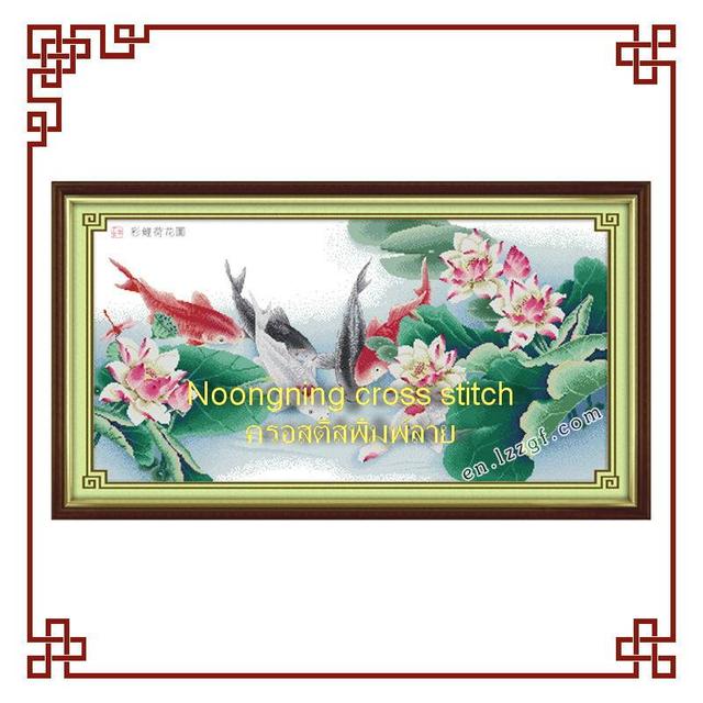 ร้าน Noongning Cross stitch ครอสติสพิมพ์ลาย จำหน่ายอุปกรณ์ครอสติส ภาพติดเพชร1092 3