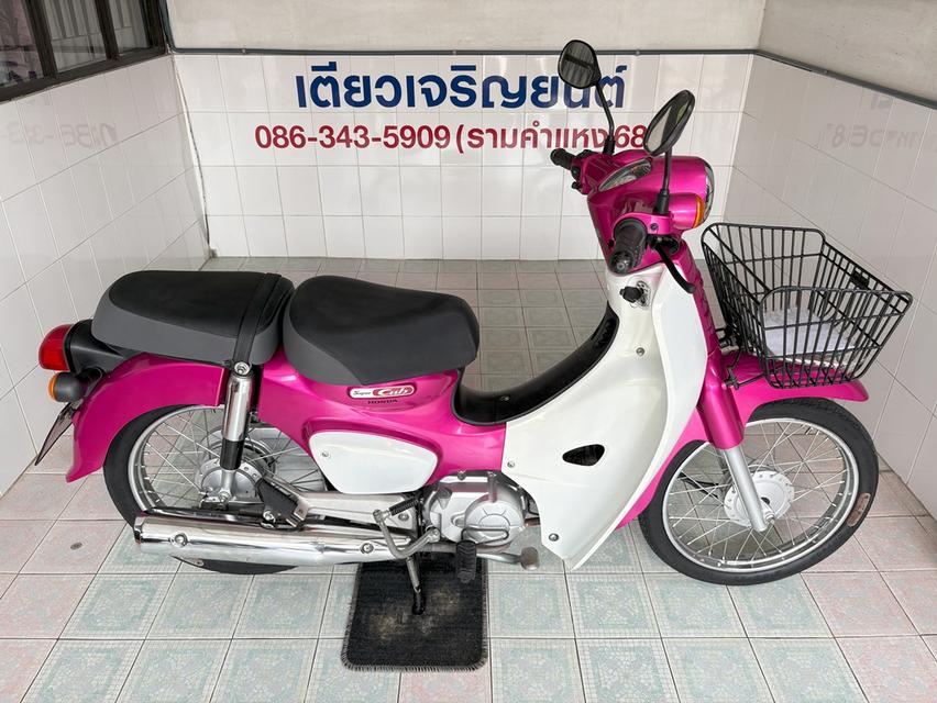 Super Cub รถบ้านแท้ ผู้ญใช้ สภาพพร้อมใช้ สีเดิมโรงงาน เอกสารครบ ไม่เคยล้ม เครื่องเดิม ศูนย์ดี วิ่ง10000 กลางปี61 3