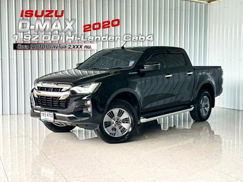 รถบ้าน สภาพป้ายแดง ไมล์  2,3xx km. Isuzu Dmax 1.9Z Hi-lander 4ประตู เกียร์ออโต้