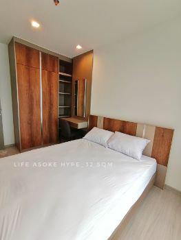 ให้เช่า คอนโด 1 ห้องนอน ชั้นสูง วิวเมือง Life Asoke Hype : ไลฟ์ อโศก ไฮป์ 32 ตรม. เดินทางสะดวก ใกล้ MRT ใกล้ห้าง 4
