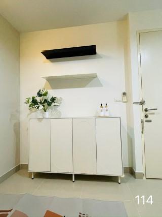 เช่า 10,000  คอนโด ห้อง28 ตร.วา  ไอรีส แอเวนิว อ่อนนุช  ลาดกระบัง Iris Avenue ใกล้สุวรรณภูมิ โรบินสัน พาสิโอ  ตึก4ขั้น6  081-3755244 4