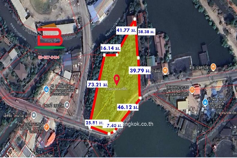 ที่ดินเปล่า เนื้อที่ 2-2-42 ไร่ ในคลองบางปลากด วัดใหญ่-คู่สร้าง ถนนสุขสวัสดิ์ ตำบลในคลองบางปลากด อำเภอพระสมุทรเจดีย์ จังหวัดสมุทรปราการ 5