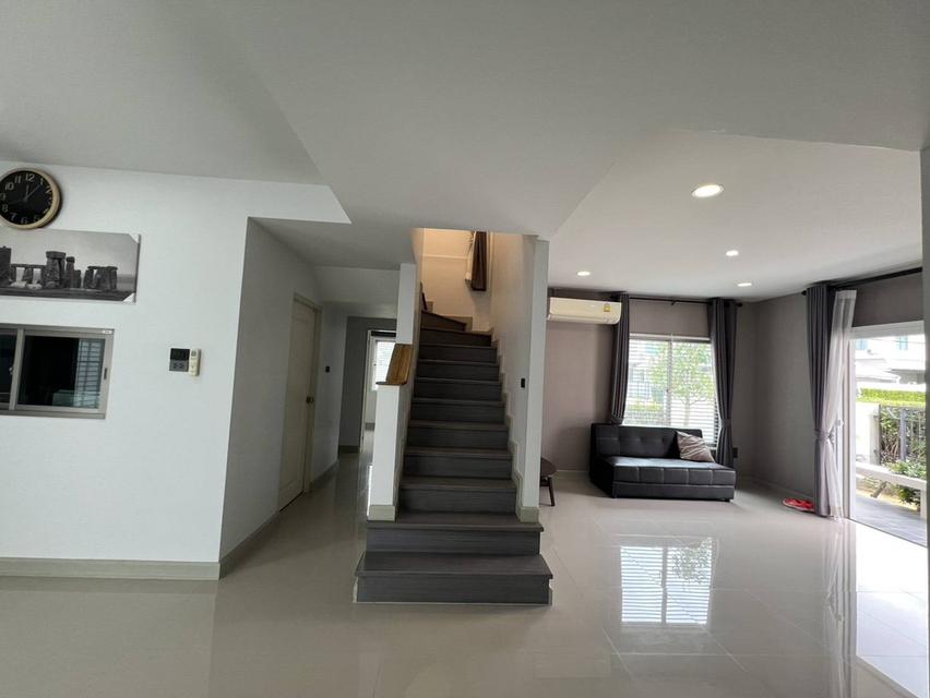 บ้านให้เช่า บ้านเดี่ยว 2 ชั้น หลังมุม 65 ตร.วา พร้อมอยู่  หมู่บ้านไลฟ์ อิน เดอะ การ์เด้น บ้านฉาง ระยอง 8