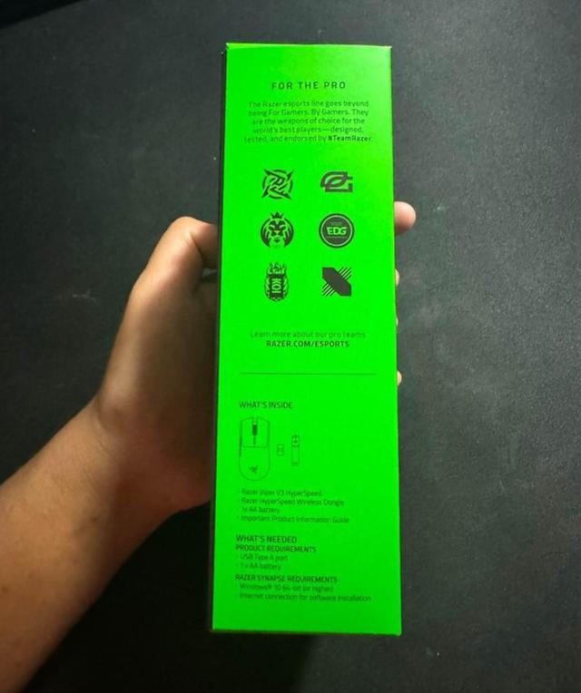 RAZER VIPER V3 เมาส์ไร้สาย 4