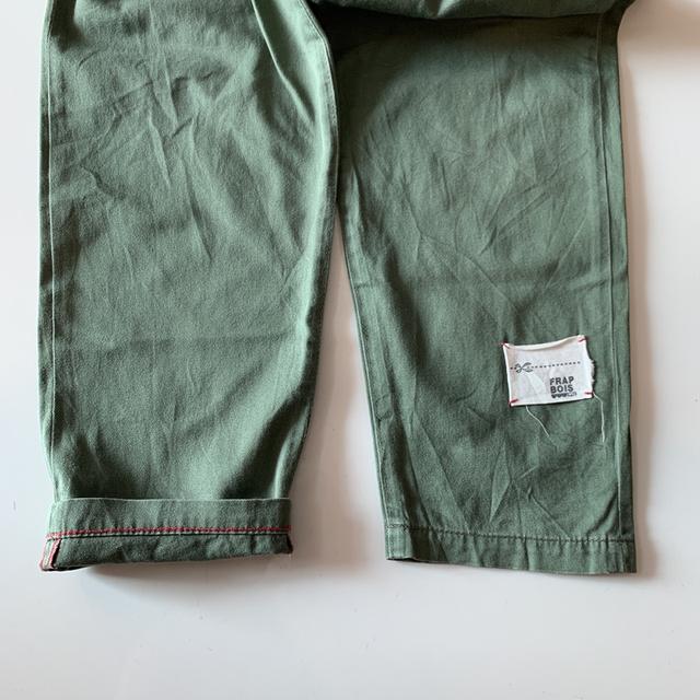 FRAPBOIS half Chino Pant สี Olive Green รูปที่ 16