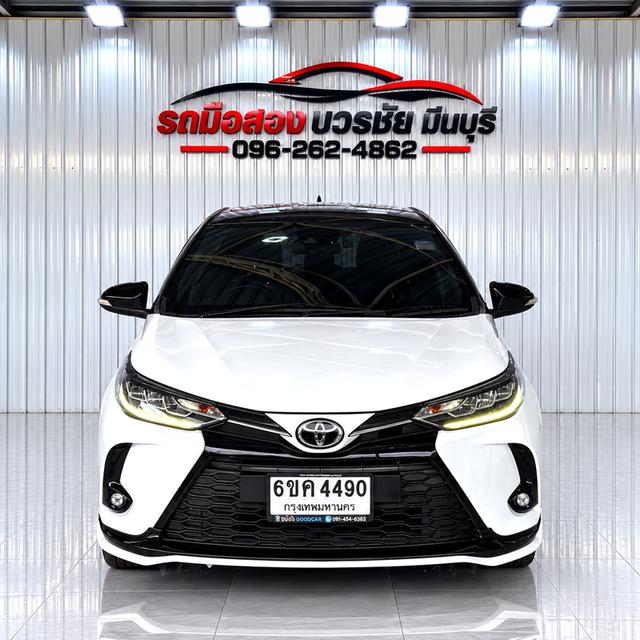 🏠 ปี 2021  #TOYOTA  #YARIS  1.2  SPORT PREMIUM BLACK ROOF HATCHBACK A/T  (6ขค 4490 กทม.)*เ
