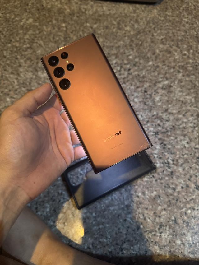 ขายๆๆๆถูกSamsungS22Ultraสีใหม่หายากBurgundy Red 256กิ๊กRam12สูนTrueสภาพสวยการใช้งานดีเยี่ยมทุกๆฟังชั่นเครื่องรีสโตได้ตลอดไม่มีติดแอคเค้าใดๆคับ สภาพ: 7