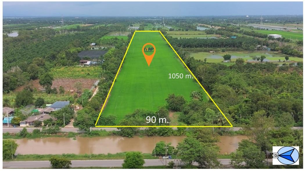 ขาย ที่ดิน ผังเมืองสีชมพู - 60 ไร่ 24 ตรว 2