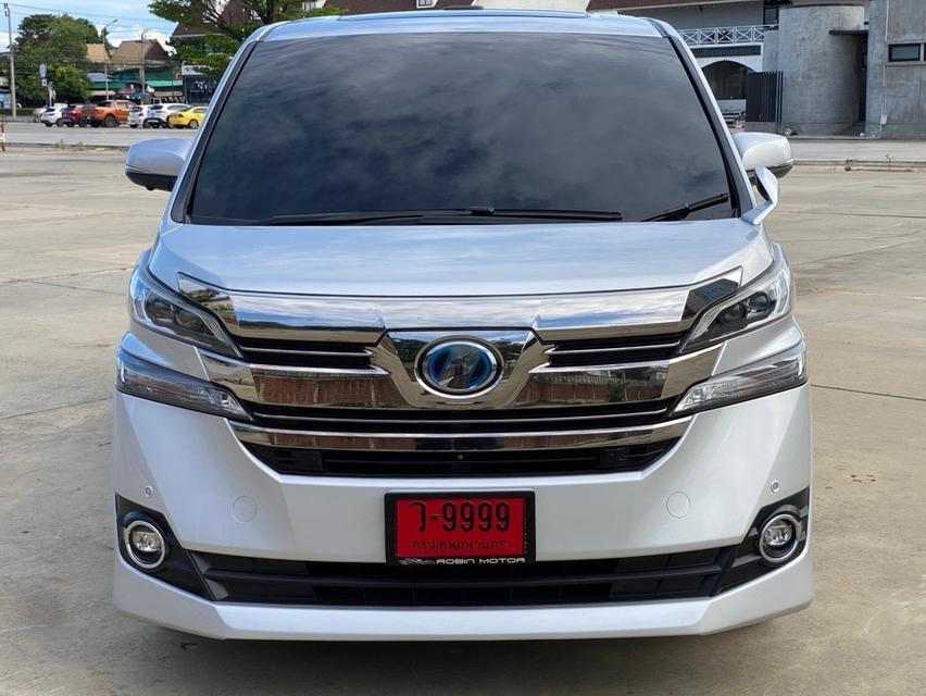 Toyota Vellfire 2.5 Hybrid ZRG E-Four 4WD ปี 2015 รหัส PB9999 2