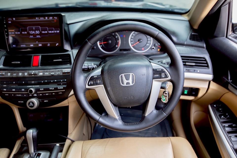 Honda Accord 2.0EL ปี2009 สีดำ รถสวย สภาพพร้อมใช้งาน รูปที่ 11