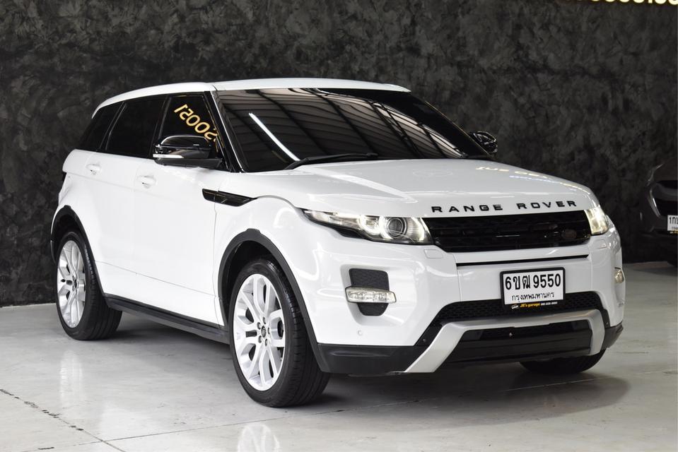 รหัสรถ MCA9550 Range Rover Evoque SD4 Dynamic สีขาวสวยๆ ปี 2013 1