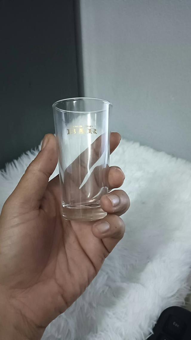 แก้ววิสกี้วินเทจ KIRIN-SEAGRAM "BAR" Premium Whisky Longshot Glass (พร้อมกล่องเดิม) รูปย่อยที่ 3