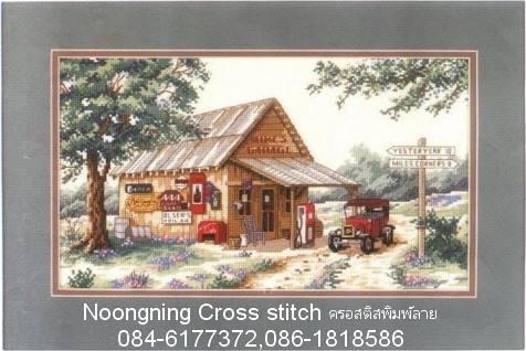 ร้าน Noongning Cross stitch ครอสติสพิมพ์ลาย จำหน่ายอุปกรณ์ครอสติส ภาพติดเพชร1665 2