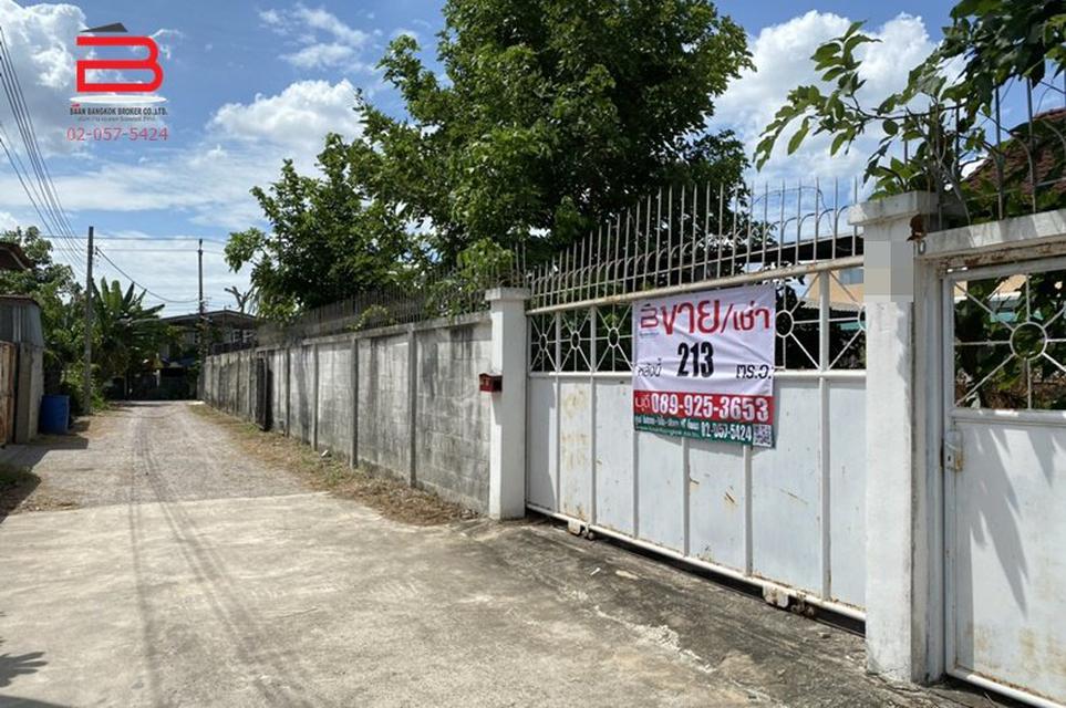 บ้านเดี่ยว 2 ชั้น ซอยสุขสวัสดิ์ 30 แยก 4 เนื้อที่ 213 ตรว. ถนนสุขสวัสดิ์ เขตราษฎร์บูรณะ 1