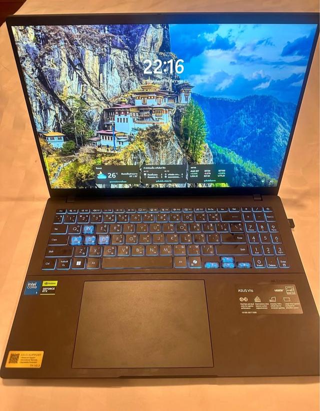 โน๊ตบุ๊ค Asus v16จอขนาด16นิ้ว