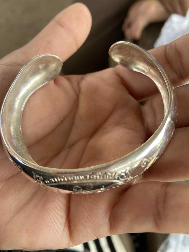 กำไลหลวงพ่อคูณปี80เนื้อเงิน&เนื้อเงินชุบทอง รูปที่ 5