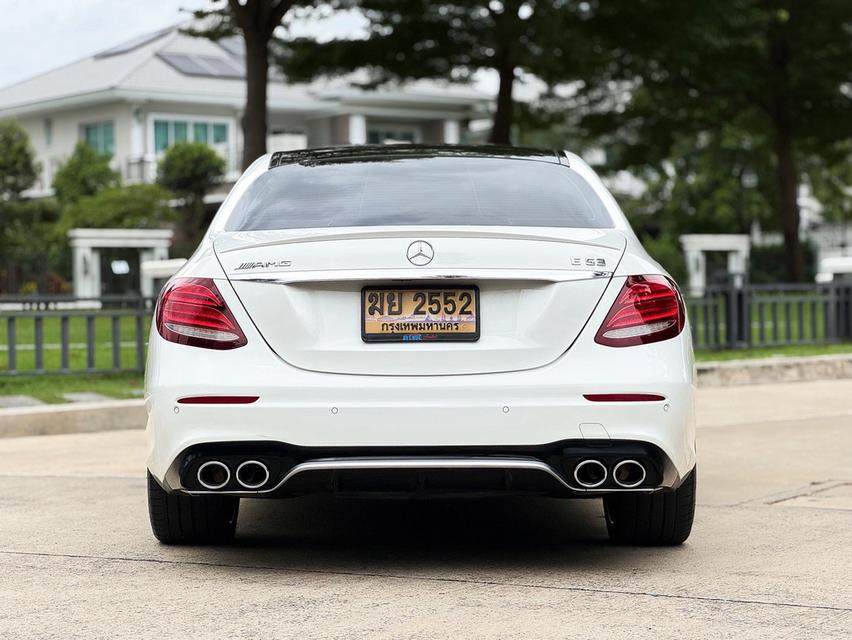 Mercedes-Benz E53 AMG 4Matic Plus 2021 สีขาว เสียงท่อเร้าใจ วิ่งน้อย เจ้าของเดียว รูปที่ 5