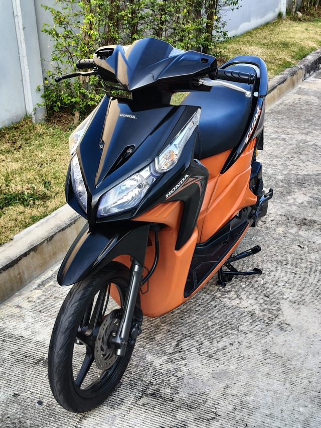 Honda Click 110i หัวฉีด ปี2009 สีดำ-ส้ม 4