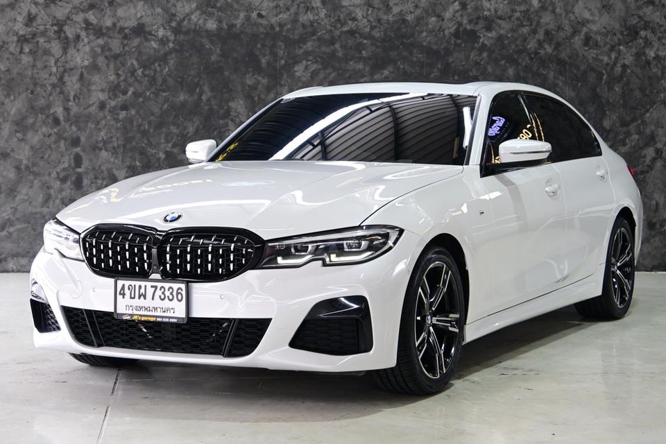 รหัสรถ JRS7336 เข้าใหม่ BMW 3 Series Li สีขาว ตัวเบนซิน 258 hp  2021