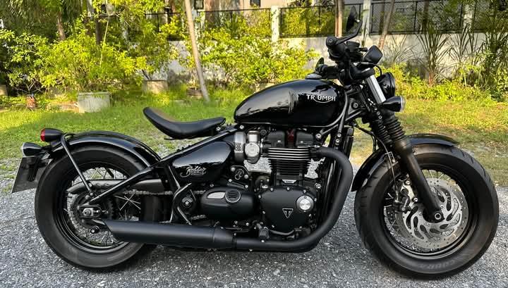 มอเตอร์ไซค์Triumph Bonneville Bobber