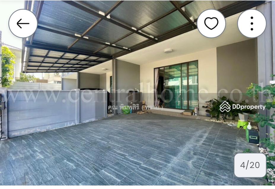 บ้านทาวน์โฮม พลีโน่ พหล รังสิต 2