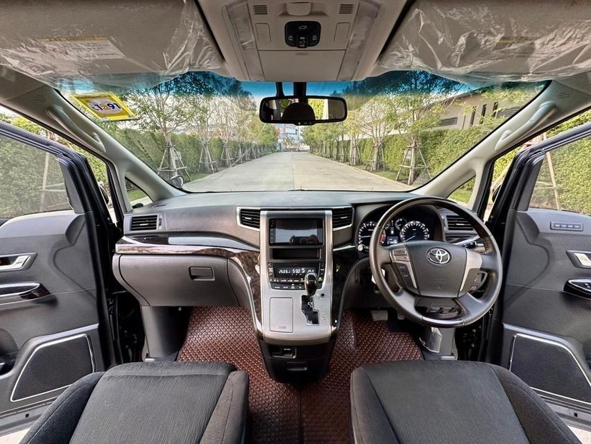 รหัสรถ CH2673 Toyota Vellfire 2.4 V ปี 2014 สีดำ 16