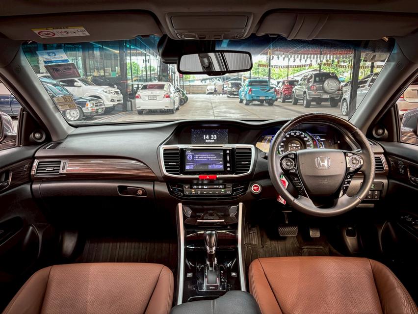 HONDA ACCORD 2.0 HYBRID TECH ปี2016 รถบ้านแท้ ตัวท็อปสุดของรุ่น ไมล์น้อย 15