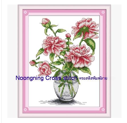 ร้าน Noongning Cross stitch ครอสติสพิมพ์ลาย จำหน่ายอุปกรณ์ครอสติส ภาพติดเพชร957 3