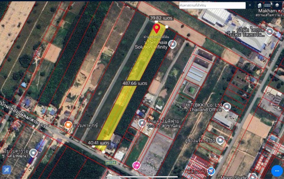 ขายที่ดินเขตพัฒนาเศรษฐกิจพิเศษ EEC นิคมพัฒนา ระยอง 12-0-31 ไร่ 3