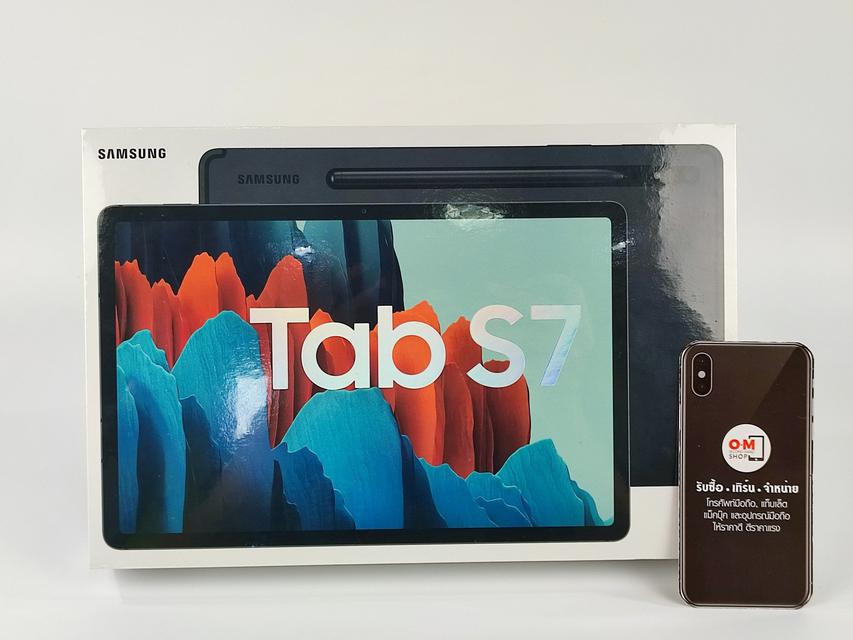 ขาย/แลก Samsung Galaxy Tab S7 128GB (LTE) Mystic Black ศูนย์ไทย ประกันศูนย์ 04/11/2565 สินค้าใหม่มือ1 เพียง 17,900 บาท  1