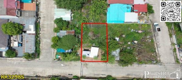 ขายที่ดิน 50 ตร.ว. ถมพร้อมสร้าง เงียบสงบ เดินทางง่าย ใกล้ความเจริญ ซอยค่ายกำแพงเพชร - KK3298S 2
