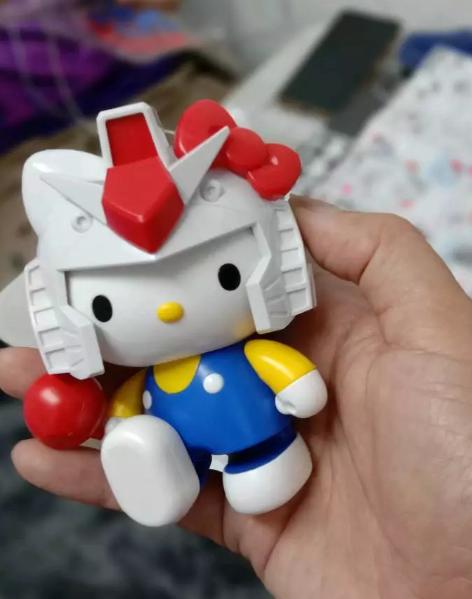 โมเดลกันดั้ม รุ่น Hello Kitty / RX-78-2 Gundam (SDEX-Standard) 2