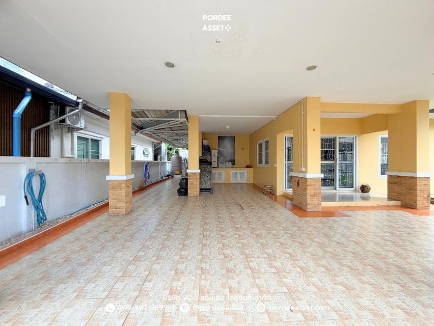 หมู่บ้านประดับดาว5-6 ซอยท่าอิฐ ราชพฤกษ์ หลังริม พื้นที่กว้างขวาง สภาพสวย : Pradapdao Village 3