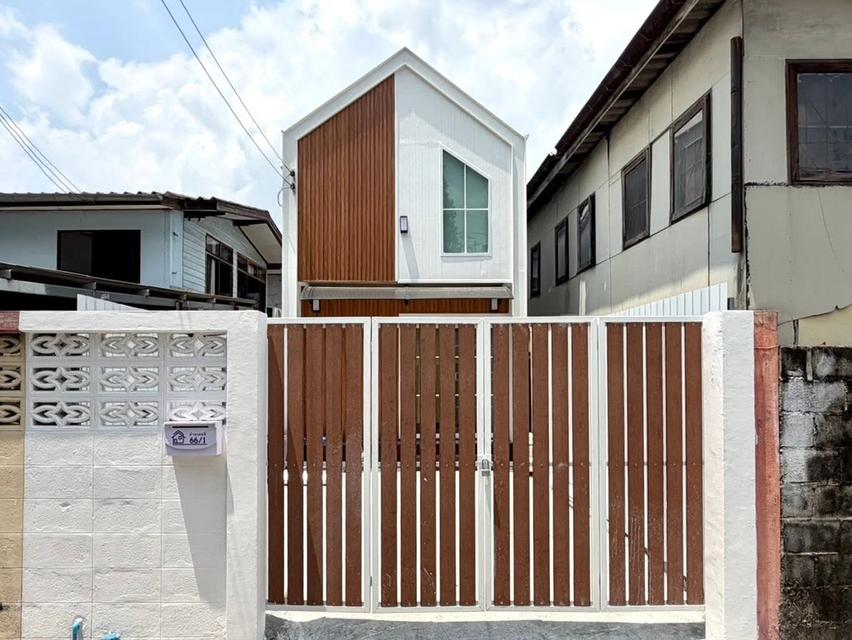 ขายบ้านเดี่ยว 12 ตร.ว. (Compact House) พหลโยธิน 48 ใกล้ BTS สายหยุด สะพานใหม่ ดอนเมือง 1