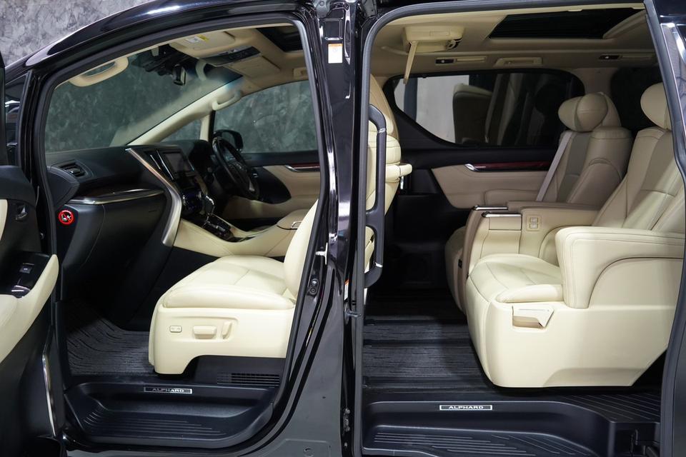 รหัสรถ JRS2813 Toyota Alphard 2.5 ไฮบริดตัวท็อปเบาะมิกกี้ ปี 2016 มือเดียว 10